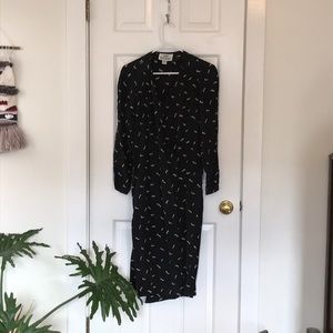 Vintage silk dress
